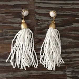 STELLA AND DOT TASSLE EARRINGS